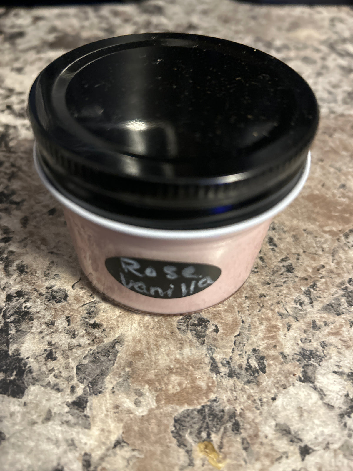 Rose Vanilla soy candle