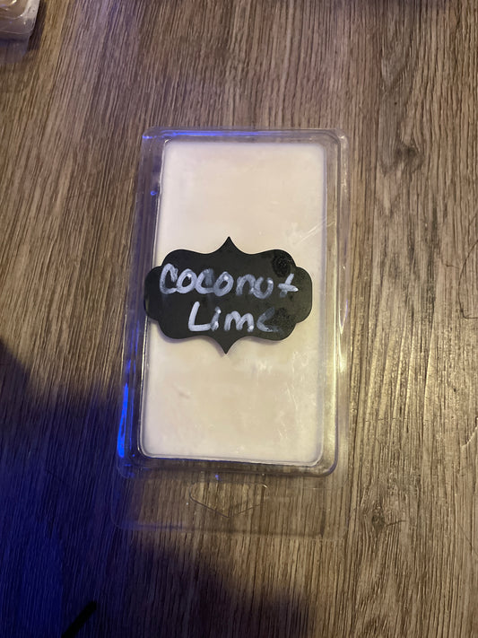 Coconut lime soy wax melts